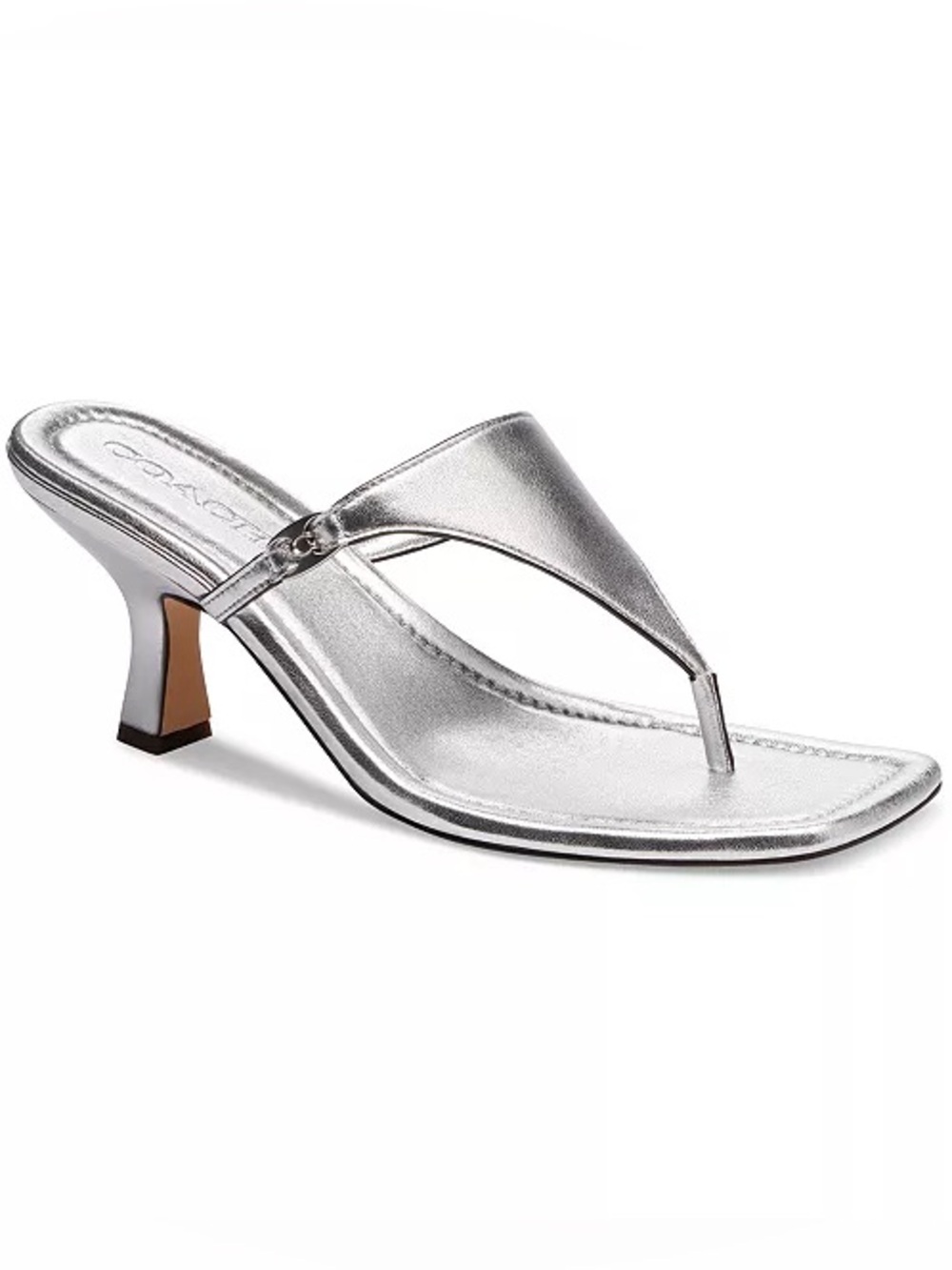 Coach Heritage Hardware Thong Sandals 10